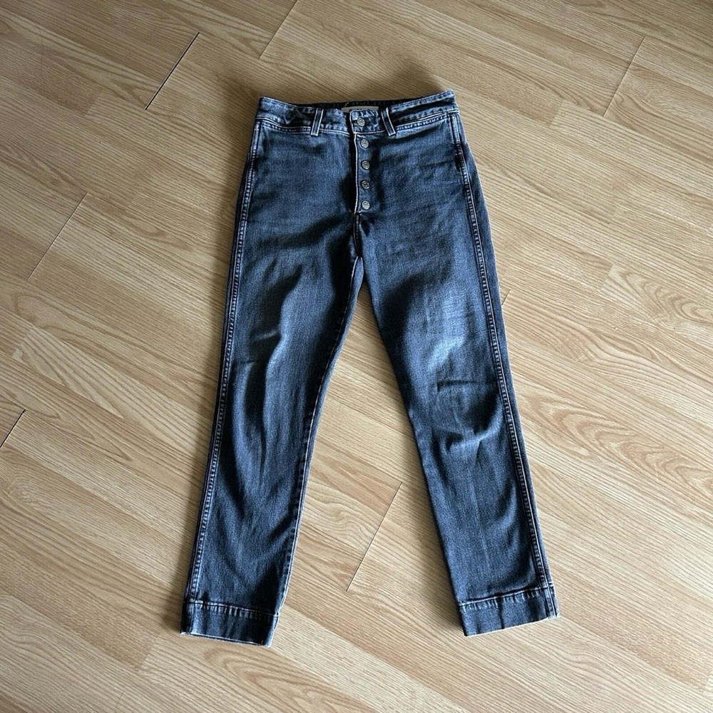 AMO Audrey Wash Snap Buttons High Rise Vixen Jeans Women’s 29